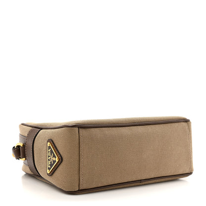 Prada Jacquard Logo Camera Bag Corda Bruciato 4 of 9