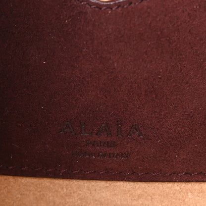 Alaia Suede Goatskin Medium Le Teckel Bag Rouge Grenat 7 of 10