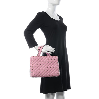 Valentino Garavani Nappa Rockstud Spike Tote Absolute 3 of 8