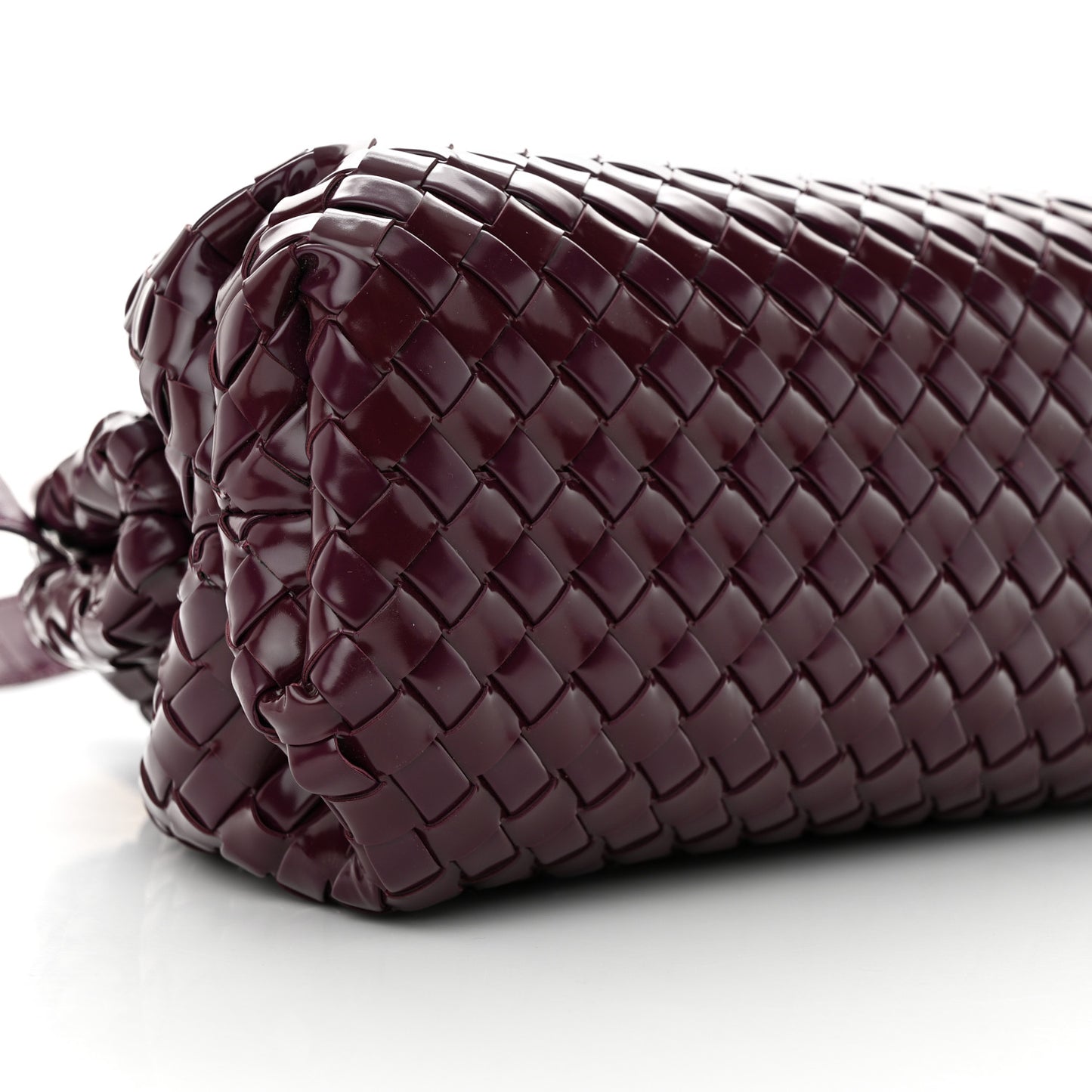 Nappa Intrecciato Small Padded The Handle Tote Mystic