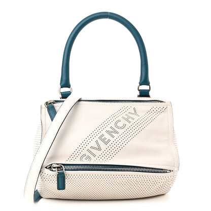 Givenchy Lambskin Perforated Small Pandora White 1 of 10