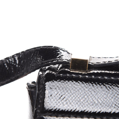 Givenchy Textured Patent Calfskin Mini Pandora Box Crossbody Bag Black 11 of 16