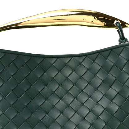 Bottega Veneta Nappa Intrecciato Sardine Bag Emerald Green 7 of 10