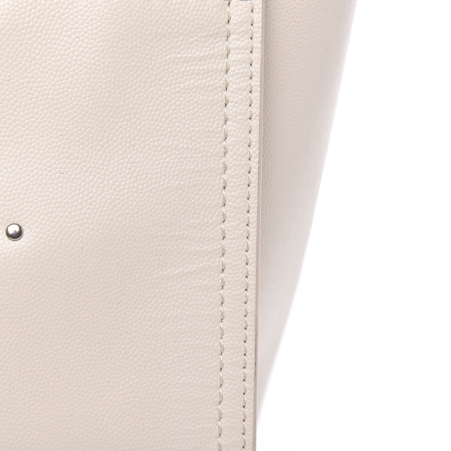 Chanel Caviar Small Studded Deauville Tote Ivory 13 of 18