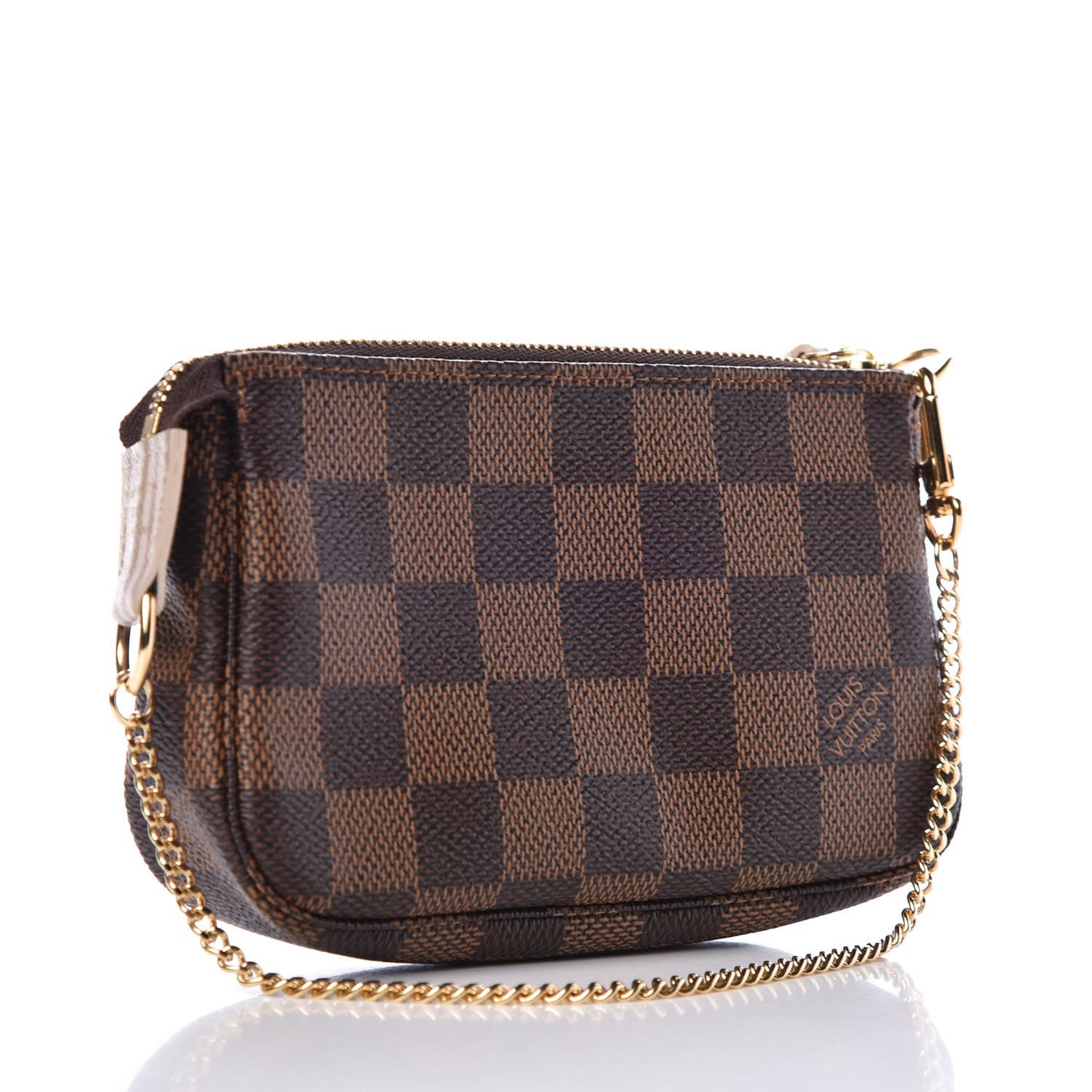 Damier Ebene Trunks and Locks Mini Pochette Accessories
