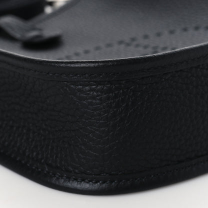 Hermes Taurillon Clemence Evelyne TPM Black 8 of 10