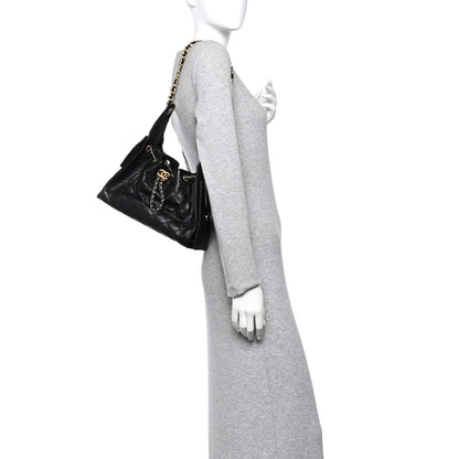Chanel Caviar Quilted Small Chanel 25 Handbag Black 2 of 14