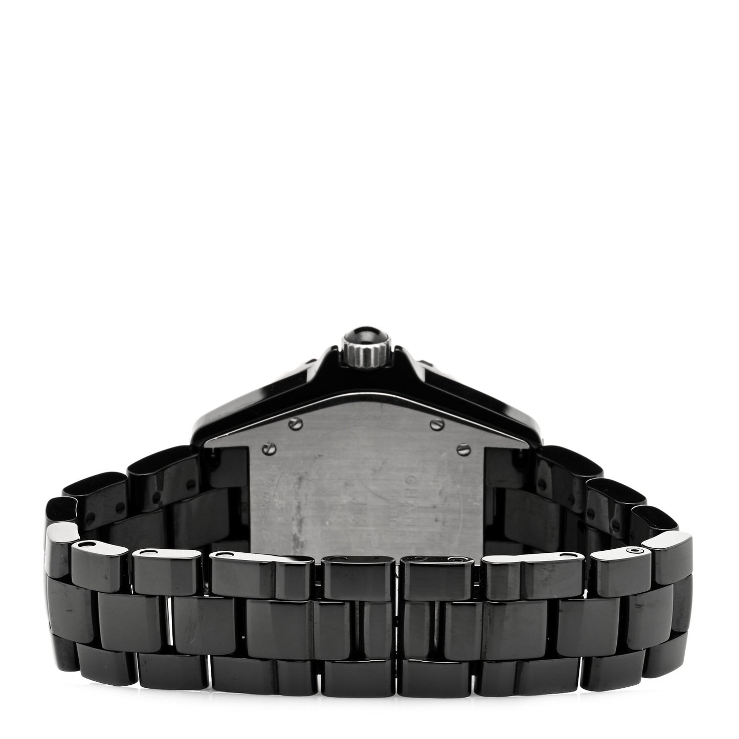 Stainless Steel Ceramic Ruby 38mm J12 Automatic Watch Black