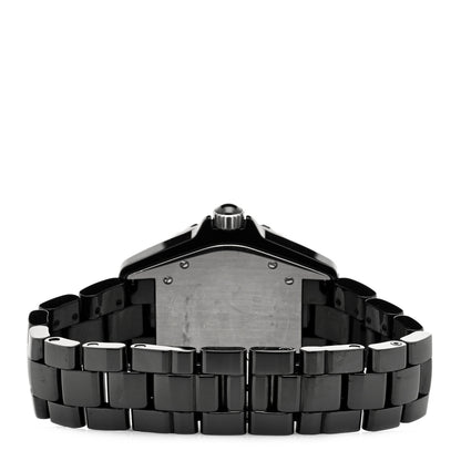 Chanel Stainless Steel Ceramic Ruby 38mm J12 Automatic Watch Black 3 of 5
