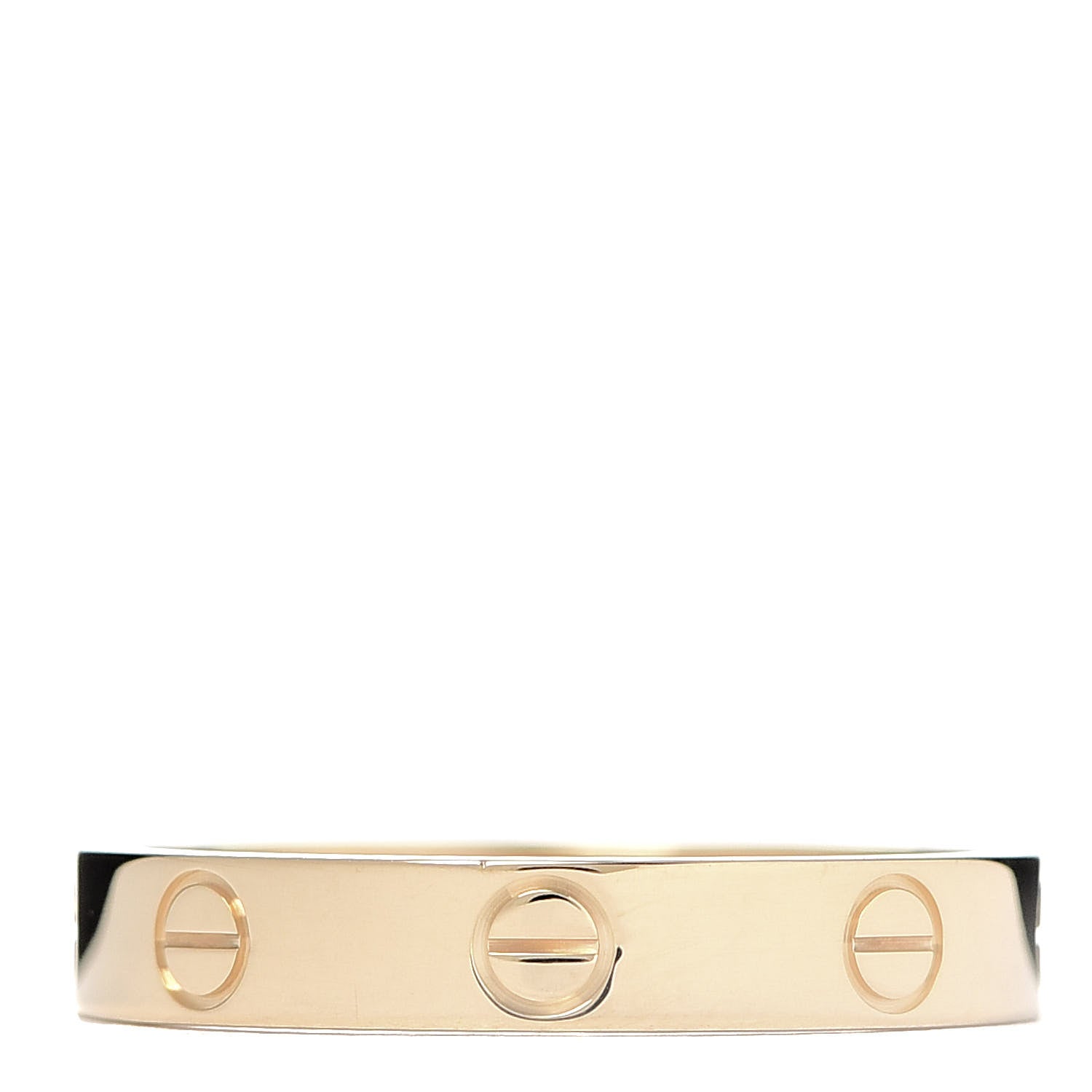 Cartier 18K Yellow Gold 3.5mm LOVE Wedding Band Ring 57 8 3 of 5