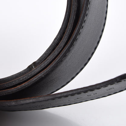 Hermes Natural Barenia Chamonix 42mm Belt Strap 95 Gold Black 7 of 9