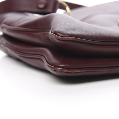Gucci Vitello Palmellato Lux Large Arli Top Handle Bag Vintage Bordeaux 9 of 26