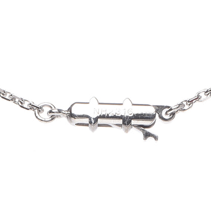 Cartier 18K White Gold Diamond Small Hearts and Symbols Pendant Necklace 5 of 7