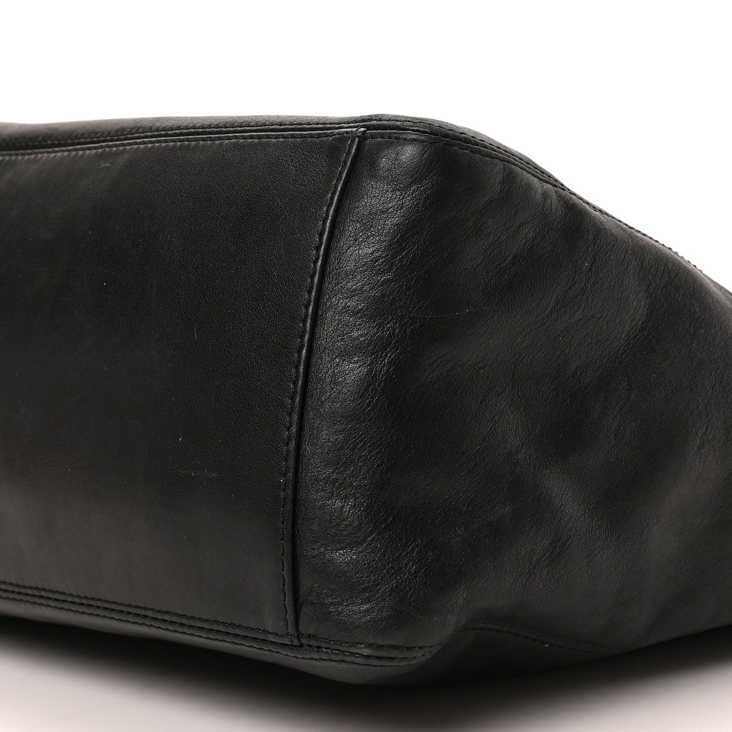 Lambskin Tortoise Timeless CC Tote Black
