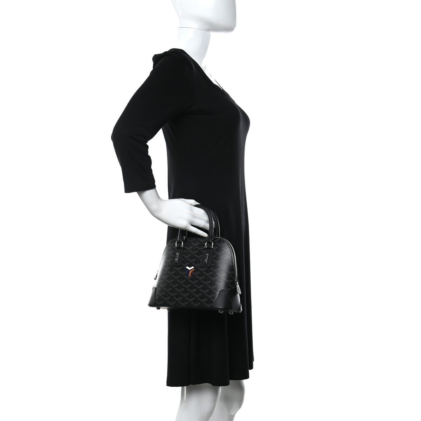 Goyardine Mini Vendome Jet Black