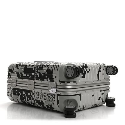 Rimowa X RTFKT Polycarbonate Printed Original Twist Cabin Silver Black 3 of 13