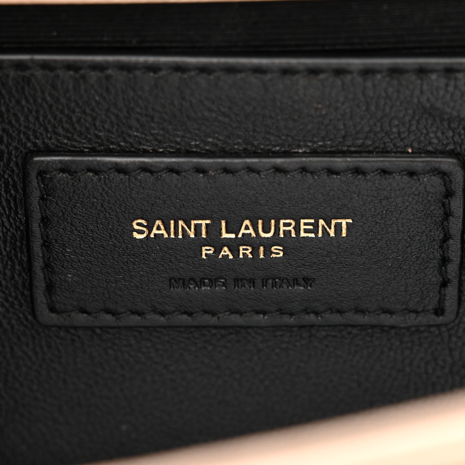 Saint Laurent Grain De Poudre Small Monogram Kate Satchel Dark Beige 6 of 11