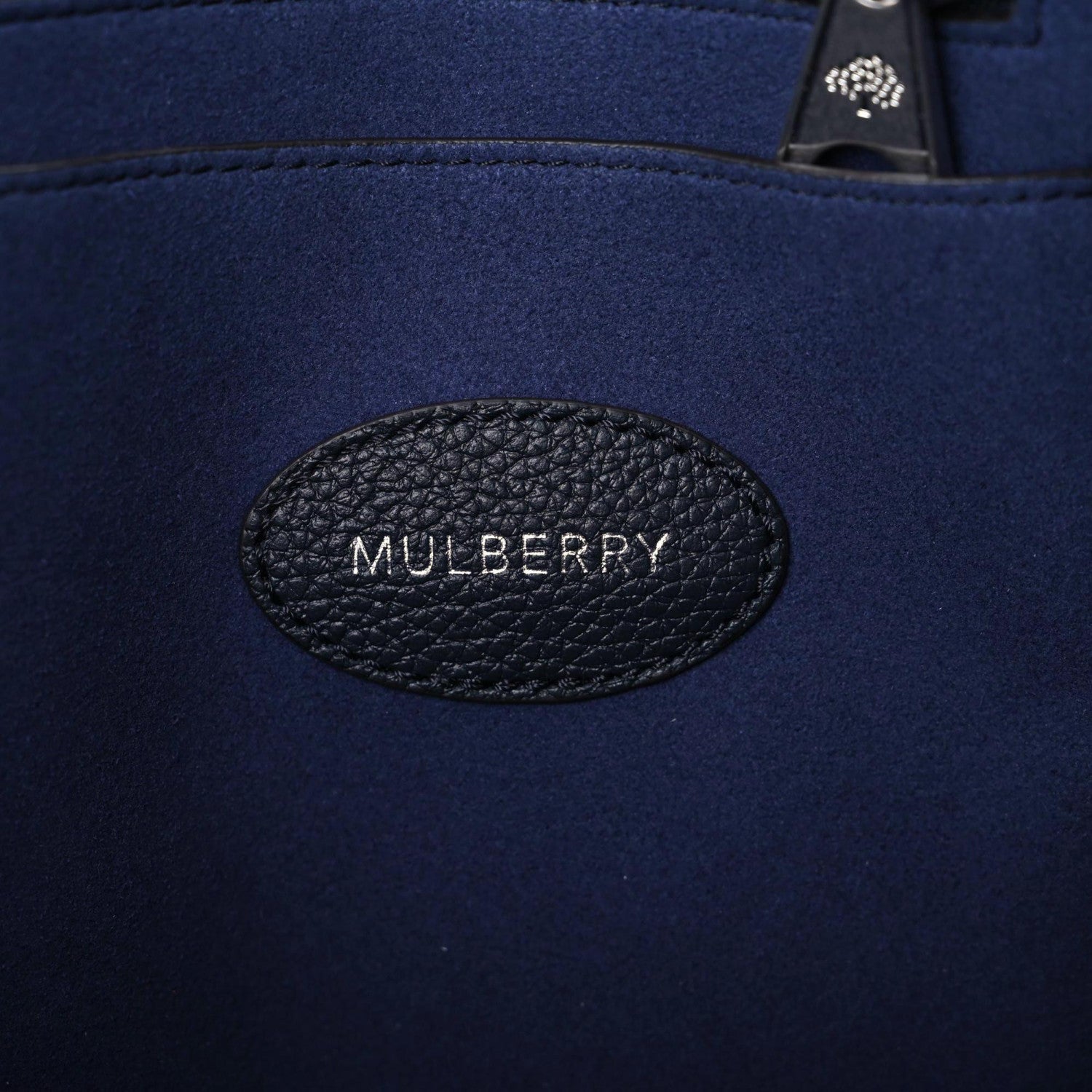 Mulberry Classic Grain Calfskin Bayswater Midnight 6 of 11
