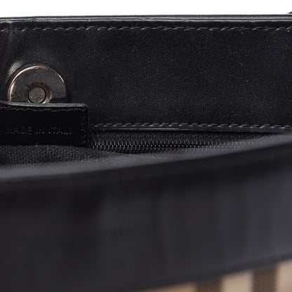 Burberry House Check Shoulder Bag Black 9 of 10
