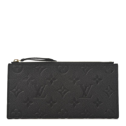 Louis Vuitton Empreinte Felicie Chain Wallet Zippered Insert Black 1 of 6