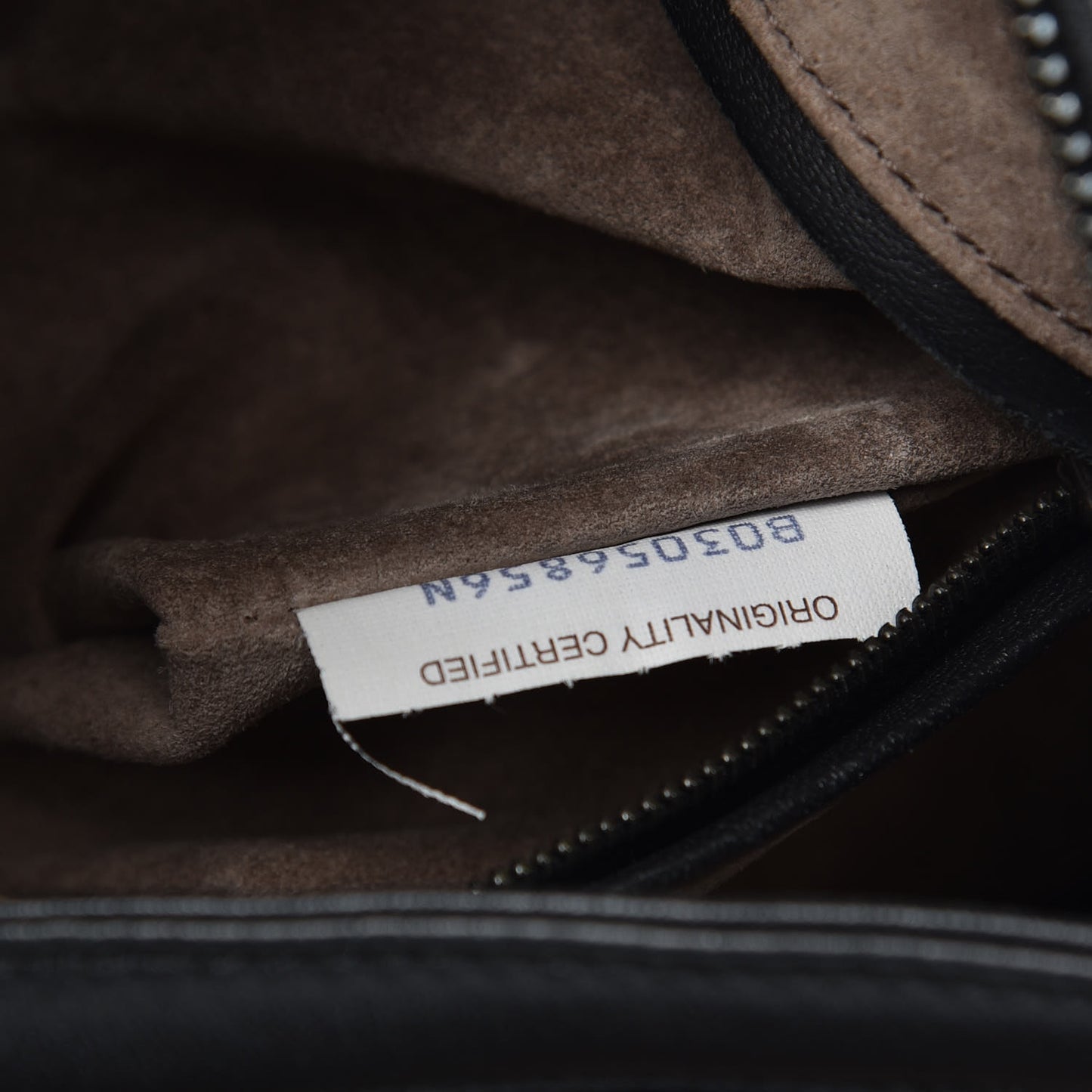 Nappa Intrecciato Shoulder Bag Black