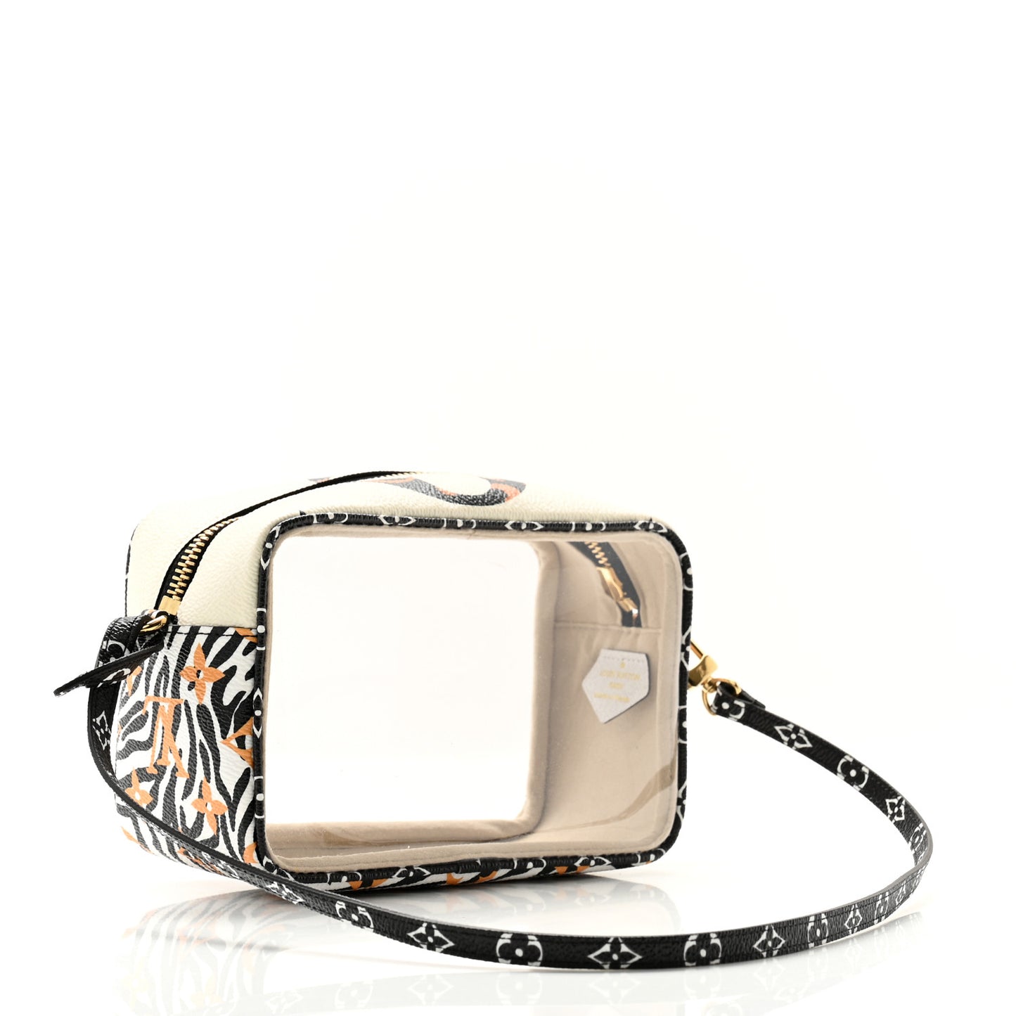 Monogram Giant Jungle Beach Pouch Ivory