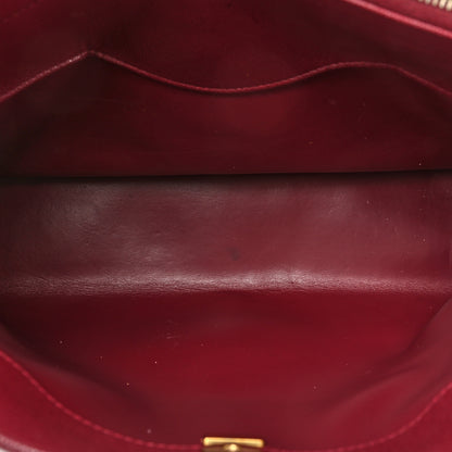 Chanel Caviar Quilted Shopping Tote Dark Burgundy 7 of 18