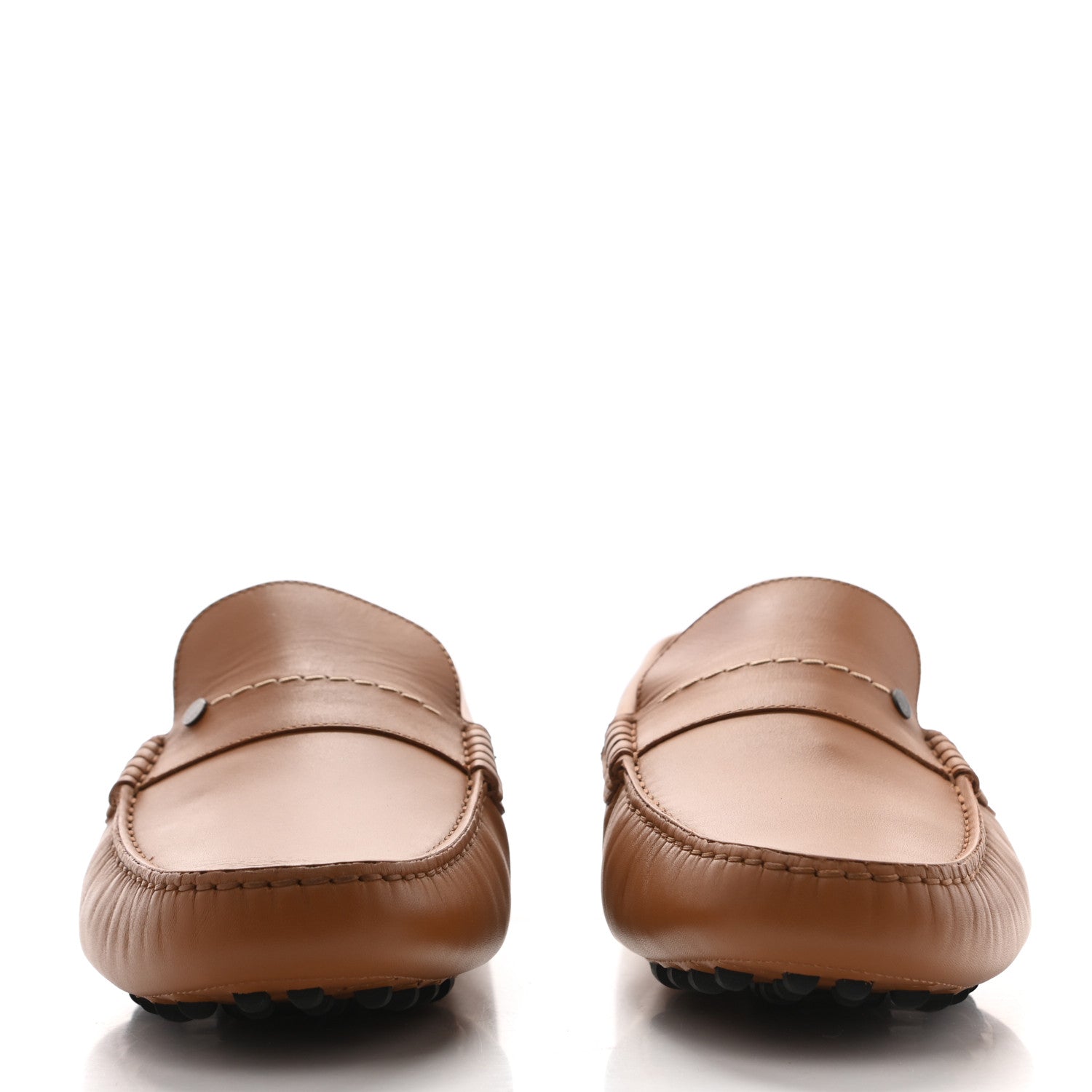 Hermes Calfskin Mens Enzo Loafer 43 Naturel 2 of 8
