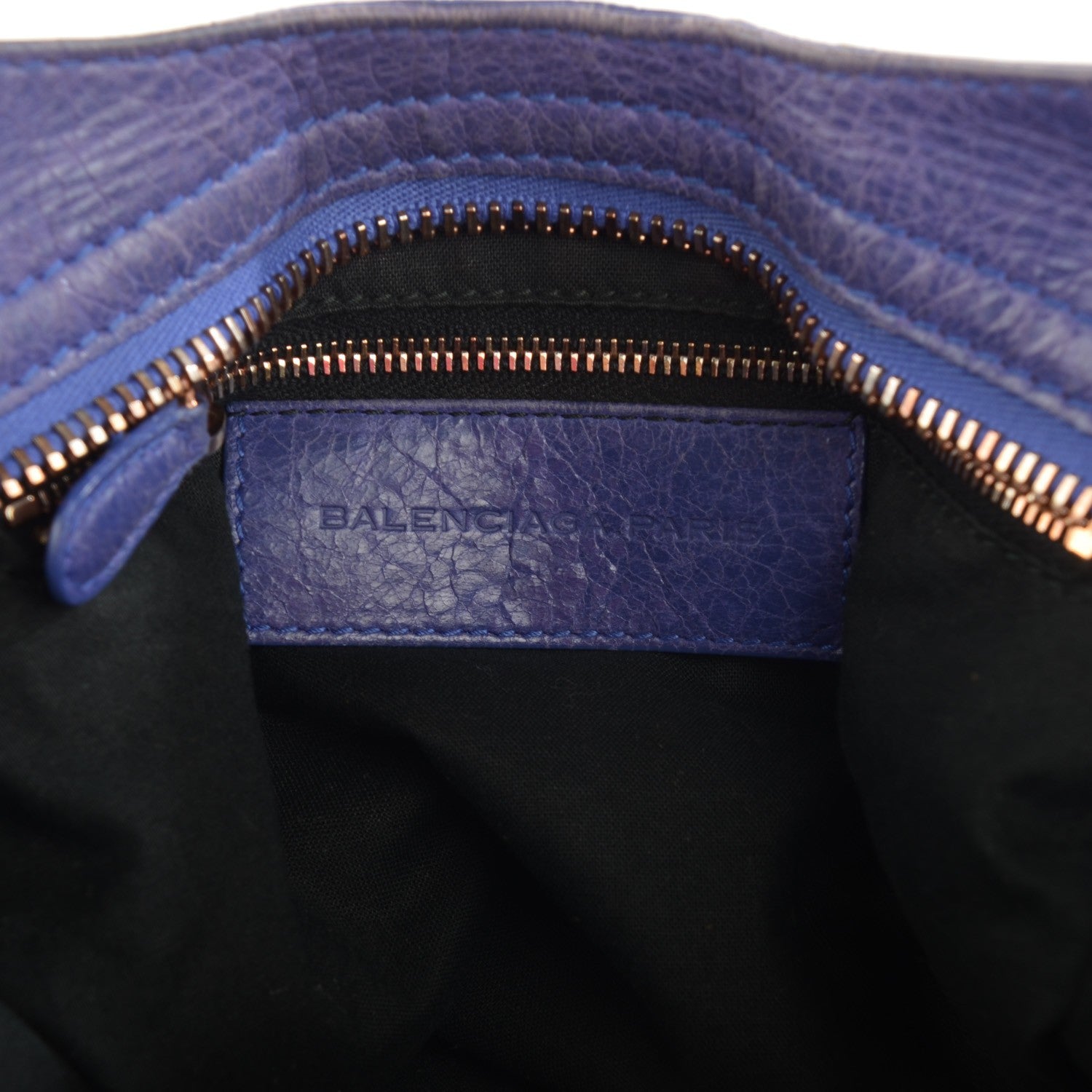 Balenciaga Agneau Giant 21 Rose Gold Hardware City Bleu Lavande 8 of 9