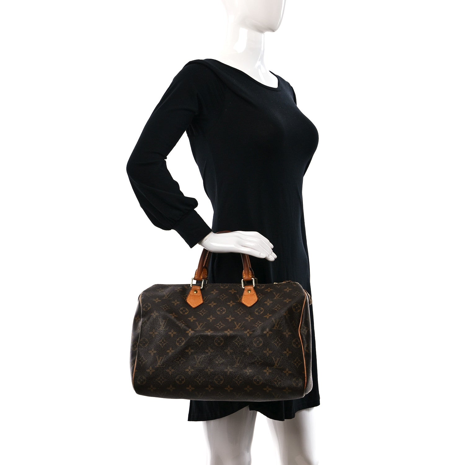 Louis Vuitton Monogram Speedy 35 2 of 19