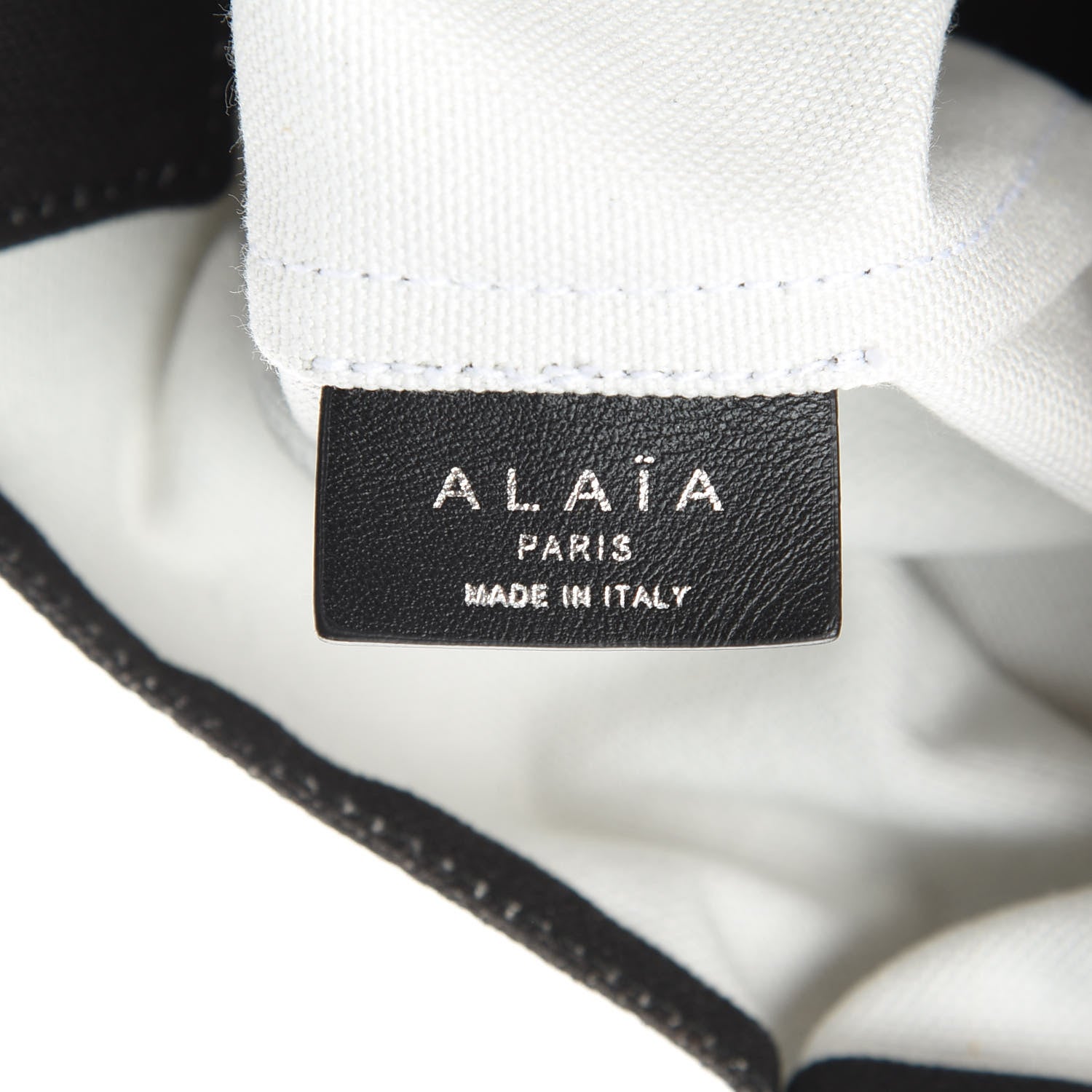 Alaia Canvas Large Frida 36 Tote Black 8 of 14