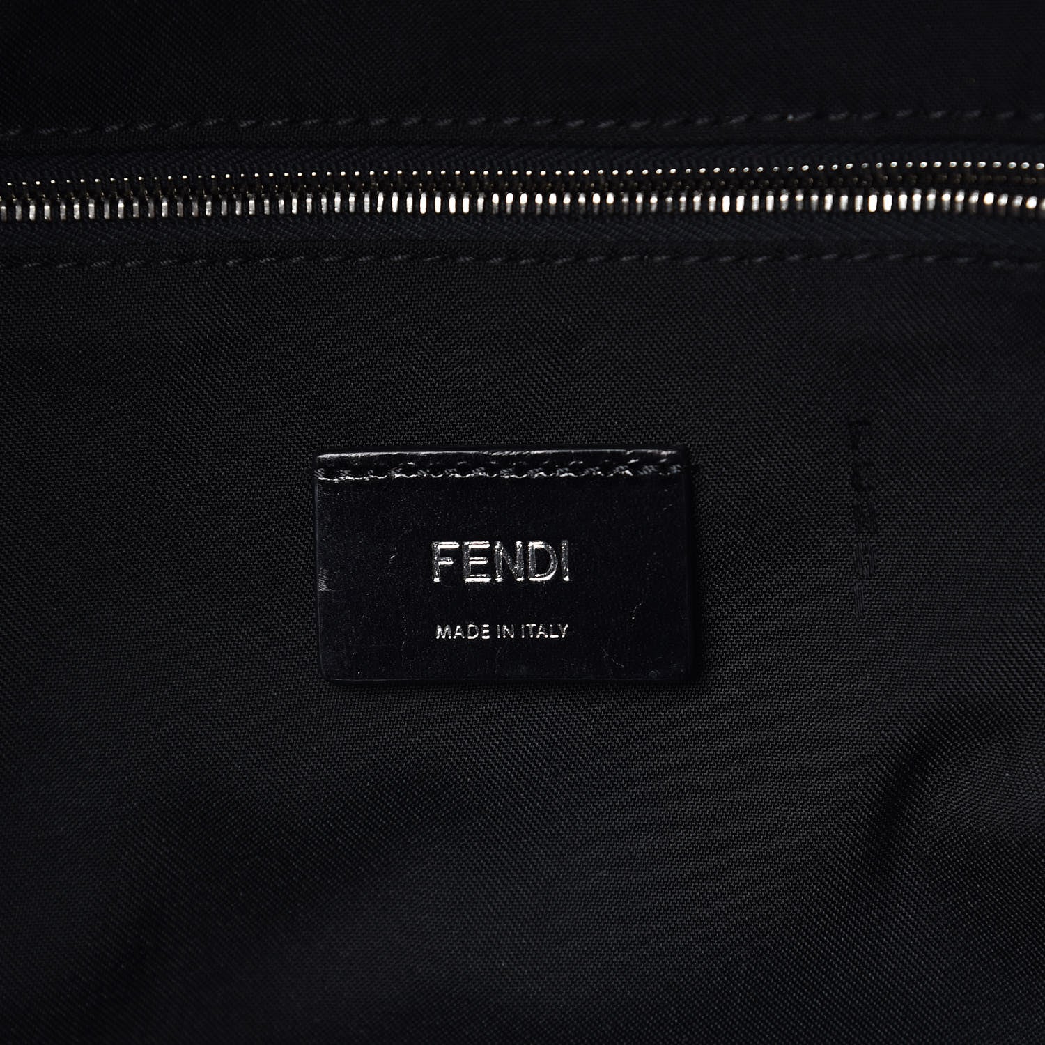 Fendi Nylon Vitello Elite Bag Bug Backpack Marine Acciao 6 of 7