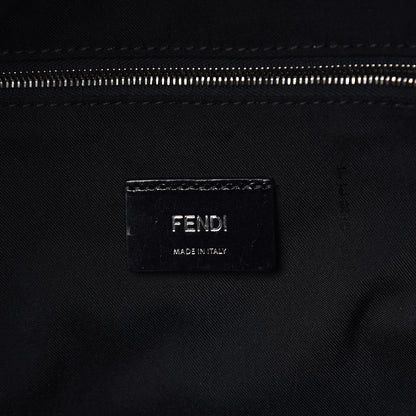 Fendi Nylon Vitello Elite Bag Bug Backpack Marine Acciao 6 of 7