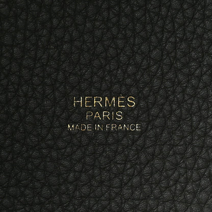 Hermes Taurillon Clemence Picotin Lock 22 MM Gris Meyer 6 of 9