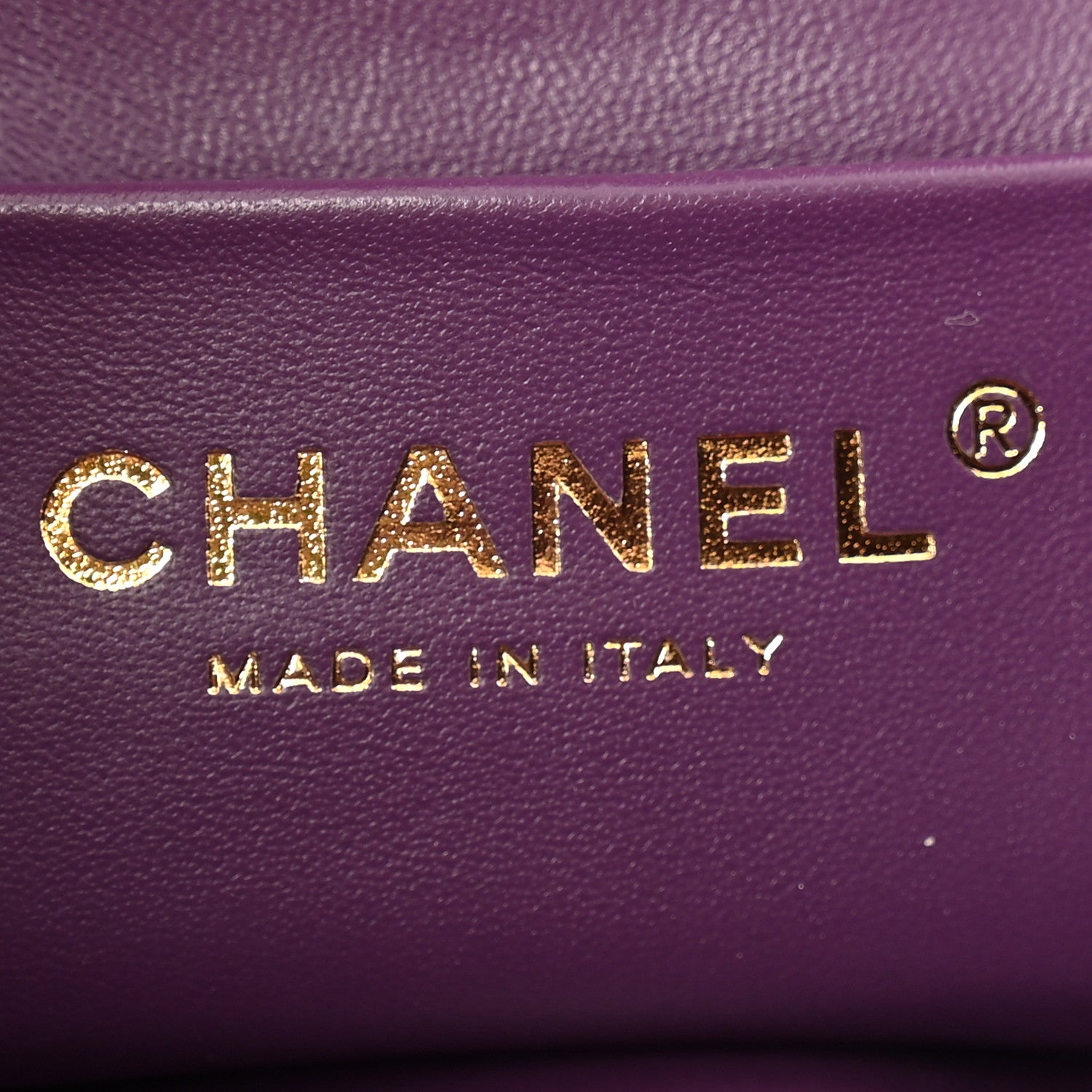 Chanel Shearling Lambskin Quilted Small Vanity Case Purple 6 of 11