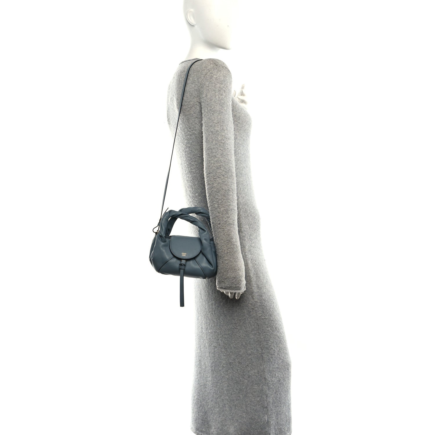 Fendi Calfskin Mini Spy Light Blue 2 of 10