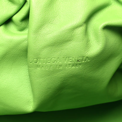 Bottega Veneta Smooth Butter Calf The Pouch Oversized Clutch Acid Green 6 of 10