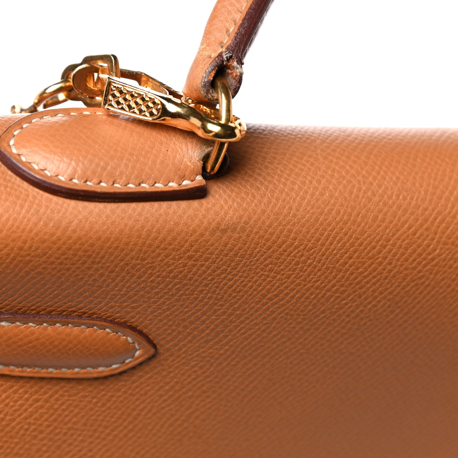 Hermes Courchevel Kelly Sellier 32 Naturelle 20 of 20