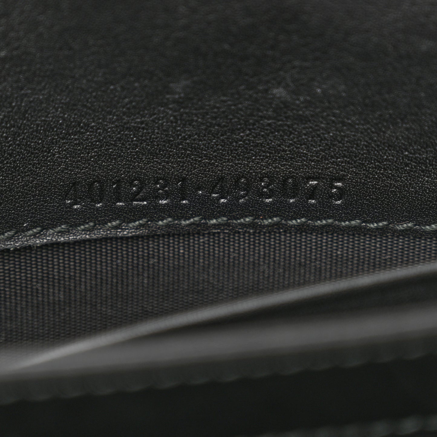 Velvet GG Monogram Mini Dionysus Chain Wallet Black