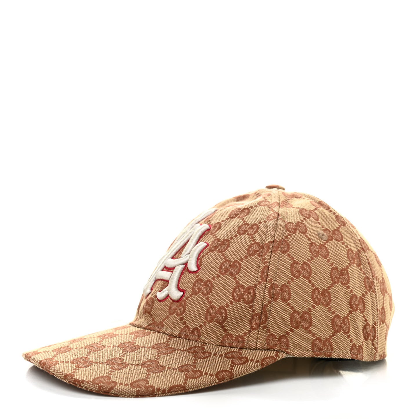 X MLB Monogram LA Dodgers Baseball Hat 57-61 Beige Ruggine