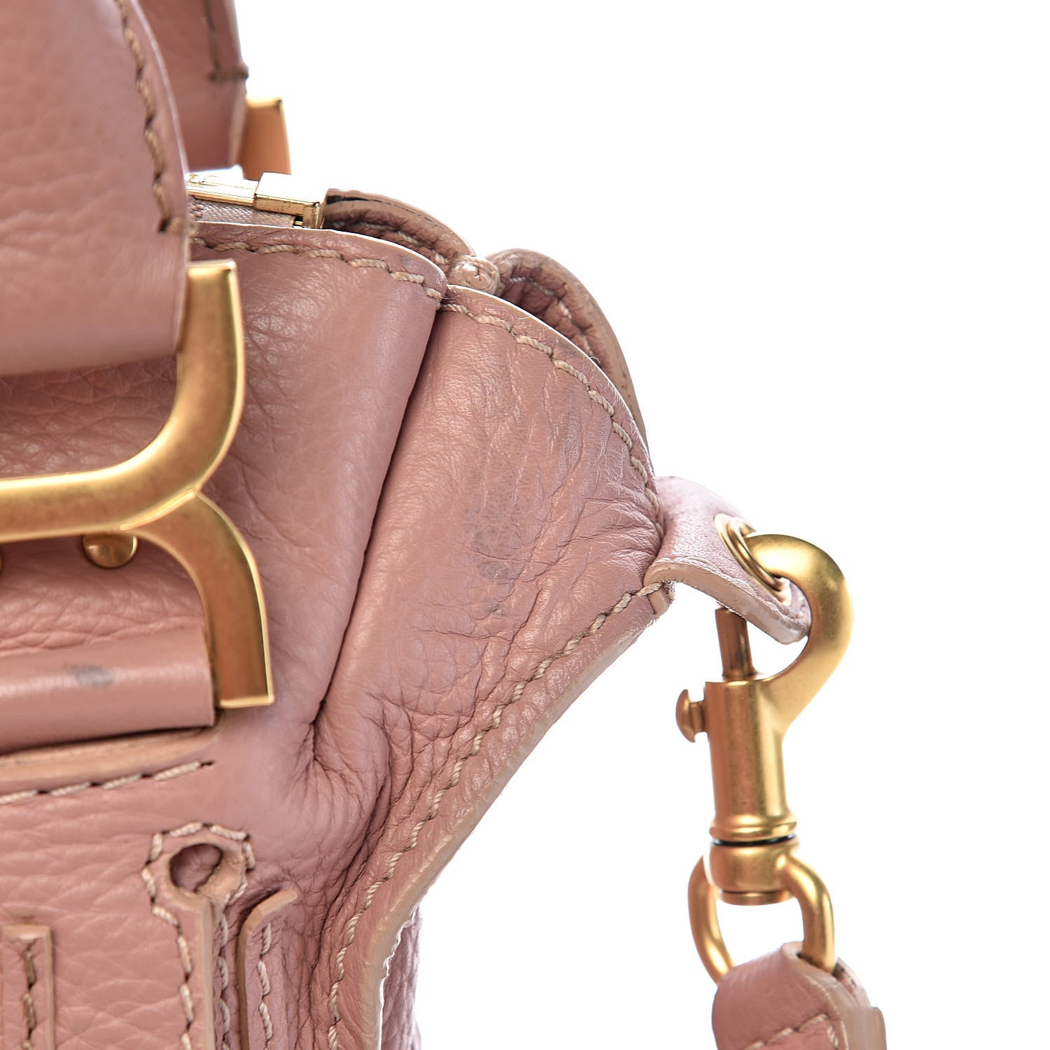 Chloe Calfskin Medium Marcie Satchel Anemone Pink 12 of 19