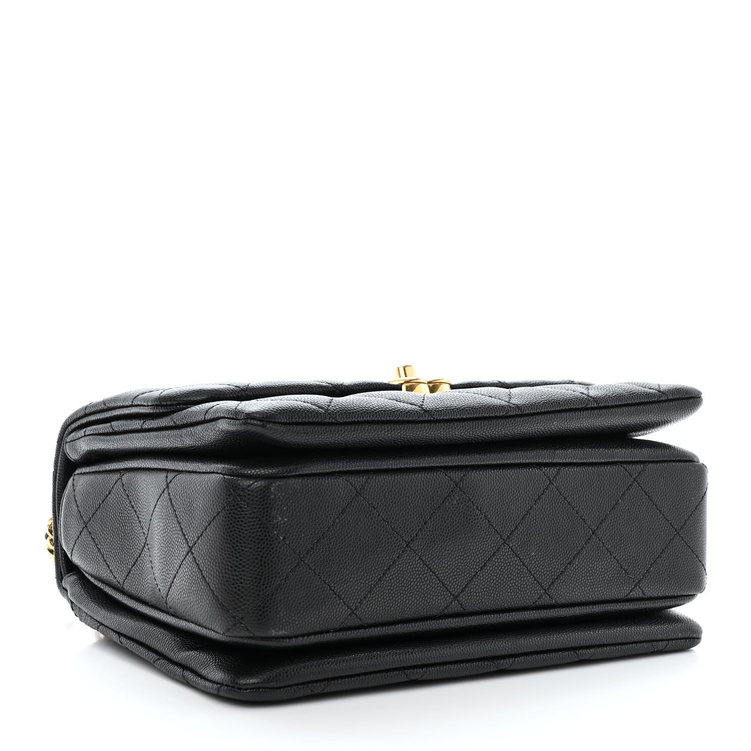 Chanel Caviar Quilted Coco First Flap Black 4 of 11