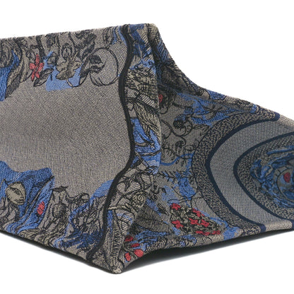 Christian Dior Canvas Embroidered Large Toile de Jouy Voyage Book Tote Blue Multicolor 10 of 10