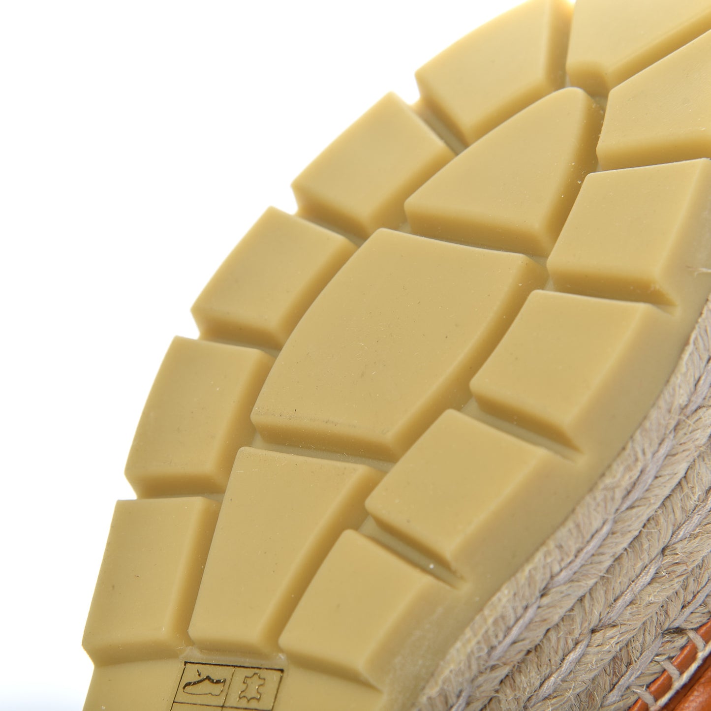 Nappa Matelasse GG Marmont Platform Espadrille Slide Sandals 36 Cognac