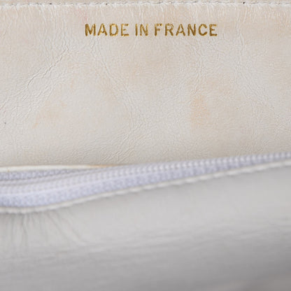 Chanel Lambskin Quilted Mini Square Flap White 8 of 13