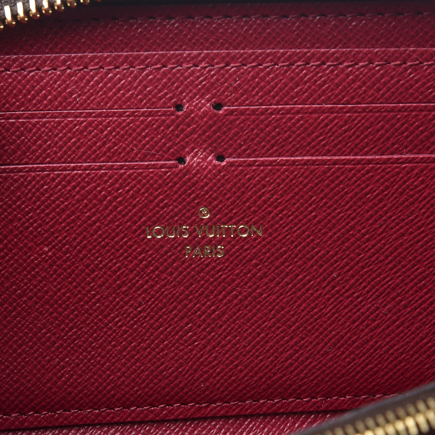 Monogram Clemence Wallet Fuchsia