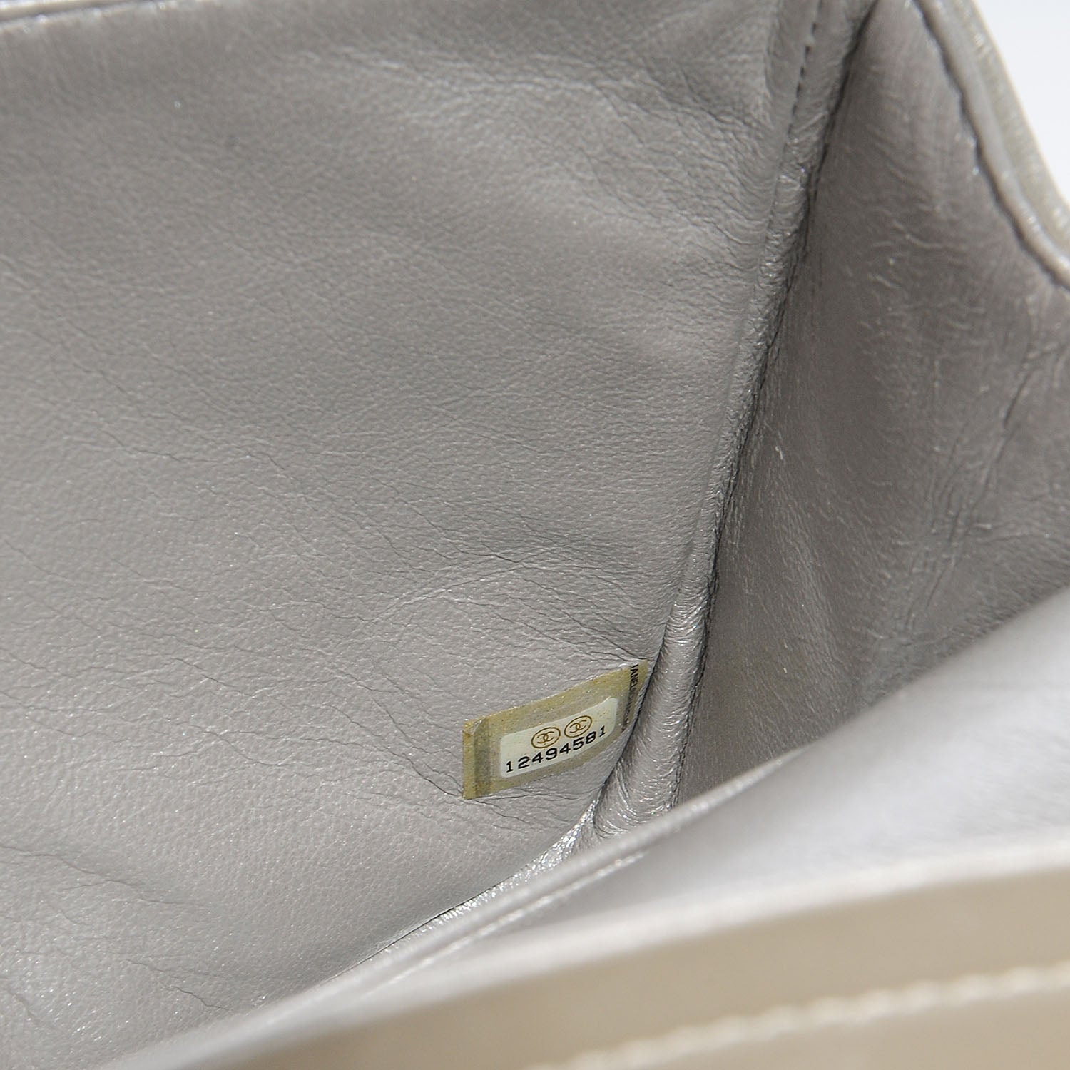 Chanel Lambskin 2.55 Reissue 226 Flap Silver 7 of 8