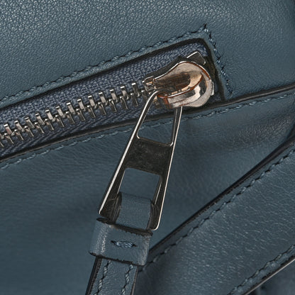Loewe Calfskin Small Puzzle Bag Stone Blue 13 of 16