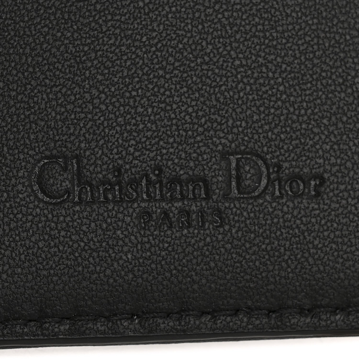 Christian Dior Lambskin Cannage Mini Lady Dior Wallet Black 6 of 9