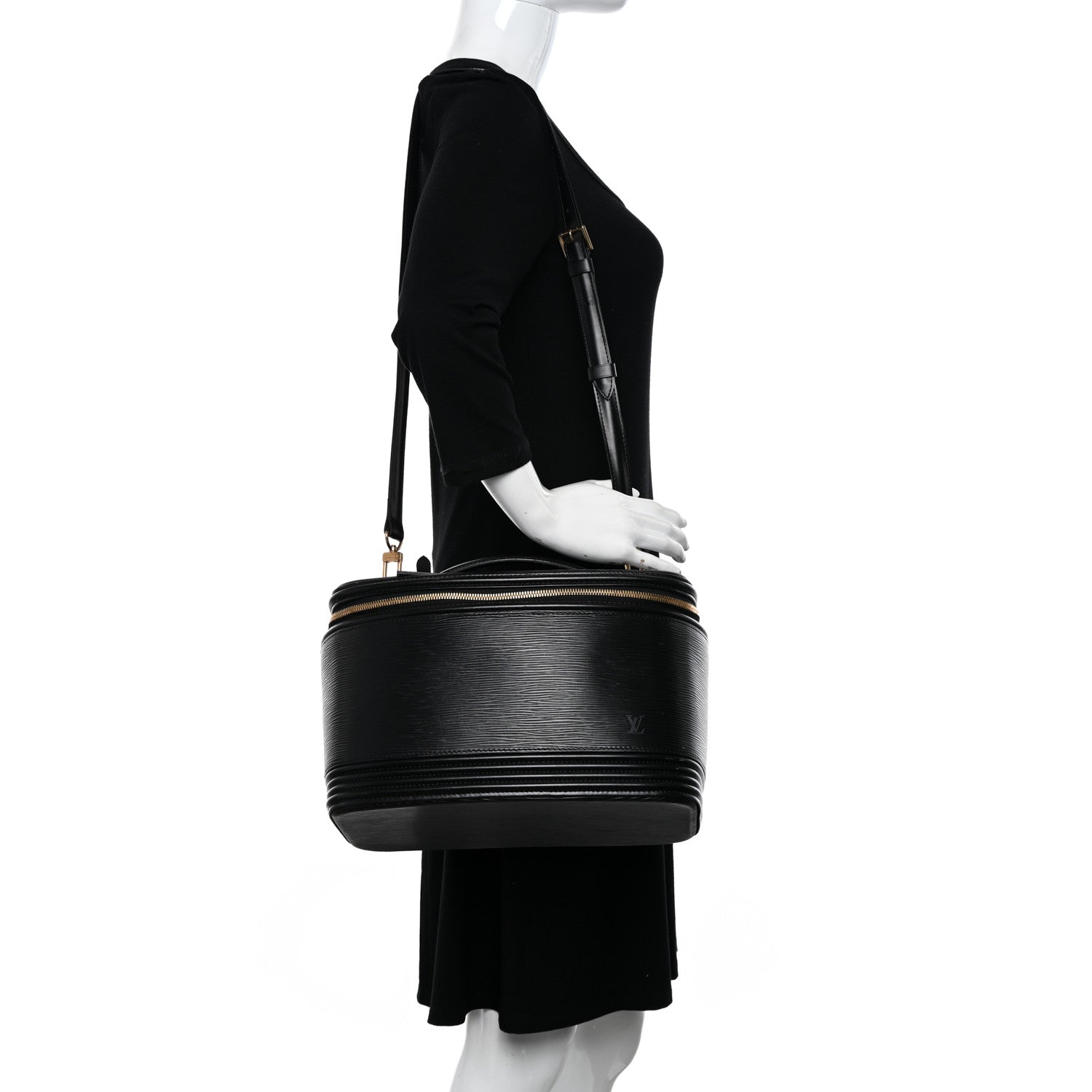 Louis Vuitton Epi Nice Black 2 of 11